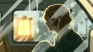ASMR Van Life: Cooking Ponyo Ramen in Heavy Rain 🌧️ Studio Ghibli Vibes