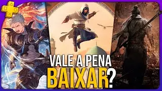 SÓ JOGO BOM! Joguei 3 Jogos da PS PLUS Algum Vale a Pena?
