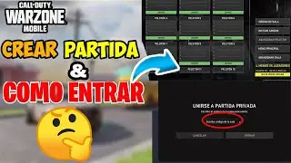 ✅COMO HACER Y UNIRSE A PARTIDAS PRIVADAS DE WARZONE MOBILE
