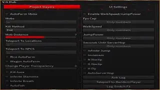 *NEW* Project Slayers Script (PASTEBIN 2023) (AUTOFARM MOBS, WALKSPEED, ESP, TELEPORT, WAGOON FARM)