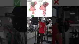How To Squat ?✅#fitness #gym #motivation #squat #inspiration #trending #fyp #shorts #workout