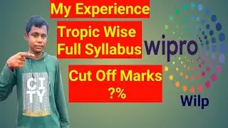 Wipro Wilp Online Assessment Test || Full Syllabus || Cut Off Marks || My Experience ||