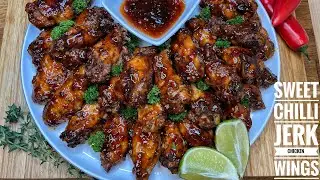 SWEET CHILLI JERK CHICKEN WINGS