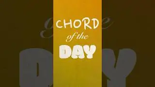 Does the chord match the colour? special ep. 1
