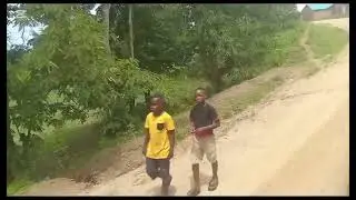 Barabara ya nyumbani ikiwa imetulia kabisa