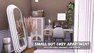 Small but Cozy Apartment 🏙 | 1310 21 Chic Street | The Sims 4 | Stop Motion Build | No CC