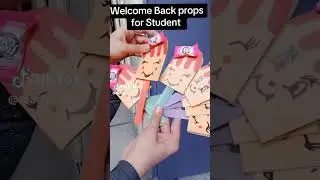 welcome back props for students