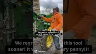 Смазочный пистолет Dewalt СТОИТ КАЖДОЙ ЗАТРАТ!😃🤯 #dewalt #johndeere #country #farmlife
