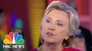 Hillary Clinton on What America Should Want in a President | NBC News