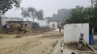 Gav ki thand #video #funny #winter #villagelife #village 
