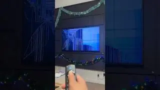 Elf broke the tv 😮