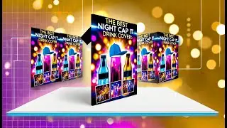 🌙 Nightcap The Original Drink Cover Scrunchie | Best Night Cap It Drink Cover 🍹