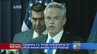 RAW VIDEO: Allegheny County Police Press Conference Regarding A Fatal Police-Involved Shooting