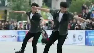 Inline skating dance