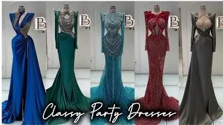 Classy Modern Modest wedding reception gowns