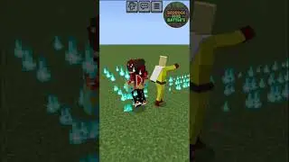 HypersoulPH vs Saitama | MCBE | Mob Battle #shorts #short #minecraft #mobbattle