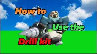 How to use the drill kit VERY EASY (roblox bedwars)