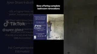 Complete Bathroom Renovations by Apex Glass Industries.  #georgia  #interiordesign #georgia