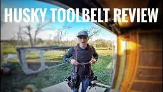Husky Tool Belt review/Occidental suspenders