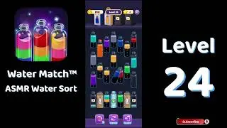 🌊 Water Match Level 26 | Water Match ASMR Water Sort | Go Answer