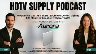 Aurora SKR-22T-XFR 2x2ft (600mmx600mm) Ceiling Tile Mounted Speaker with No Tariffs