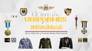 Conoce los uniformes e insignias que ha portado el personal del #EjércitoMexicano y #FuerzaAéreaMx
