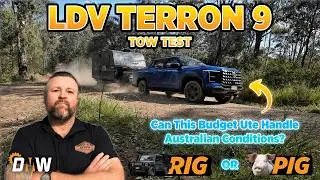 Тест буксировки LDV Origin Terran 9 | Вот где вы это узнаете