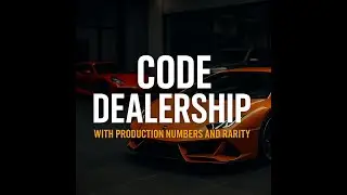 Code Dealership With Production And Rarity Fivem QBCore