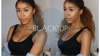 MAKEUP FOR WOMEN OF COLOR! Black Up Paris Makeup Review | First Impressions + Demo