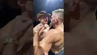 The final face-off between Dricus Du Plessis and Sean Strickland was intense! #UFC312 #UFCIndia