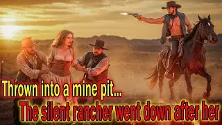 She Was Thrown into a Mine Pit — Until the Silent Rancher Went Down After Her