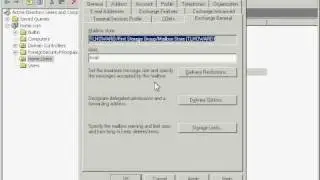Configuring Email Address & Exchange General Settings.avi