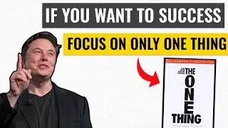 The One Thing Book Summary in Hindi by Gary Keller | bookoniya