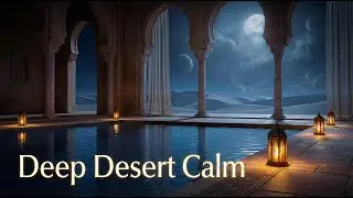 Arabian Desert Temple Ambience 🌙 Deep Sleep, Focus & Meditation