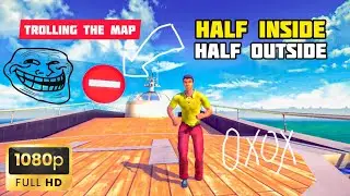 YACHT TROLLING THE MAP BORDER, HALF INSIDE HALF OUTSIDE | OFF THE ROAD HD OPEN WORLD DRIVING GAME