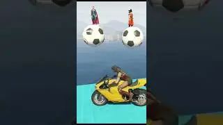 Amazing Water Ragdolls GTA 5 | Deadpool vs Thanos Jumps / Fails #shorts