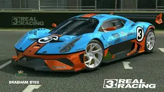 Real Racing 3 | Gulf Livery 2018 Brabham BT62 ShowCase