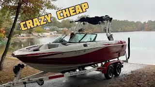 Buying the CHEAPEST wake boat in the USA