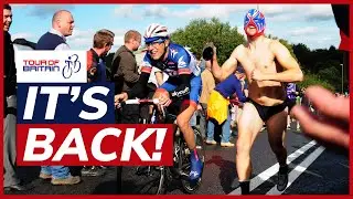 It's back! The Tour of Britain is returning to Caerphilly Mountain