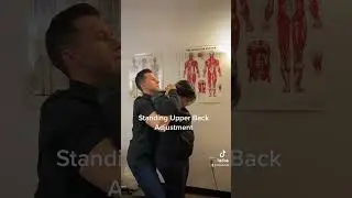Back Adjustment at Rhodes Chiropractic. Tigard chiropractor near me. Standing