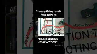 Samsung Galaxy note 8 Not Booting fix