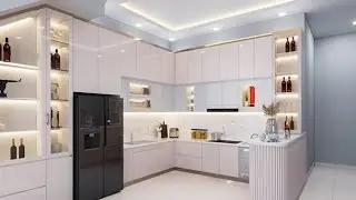 Top 50 Modern Open Kitchen Design Ideas 2024 | Modular Kitchen Ideas | Kitchen Cabinet Design