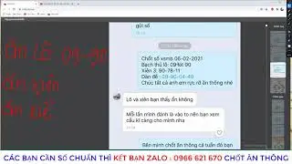 SOI CẦU CHUẨN MJSA 07-02,TIẾP TỤC ĂN BTL 09-90 2 NH&Aacute;Y | ĂN XI&Ecirc;N 90-78-11 | ĂN ĐỀ | SOI CẦU CHỐT XSMB