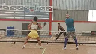 2026.1.23. Pickleball in CM. Thailand. Great moments with British friend Paul 