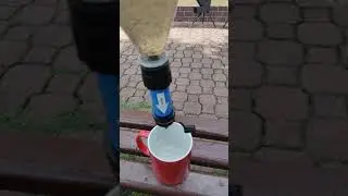 Filtr Sawyer Mini i woda z przydrożnego rowu / kałuży - test Świata Prepersa
