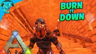 ARK Medieval Times - The Raid of Green Ob Castle - Small Tribes Raiding and Season 1 Finale!