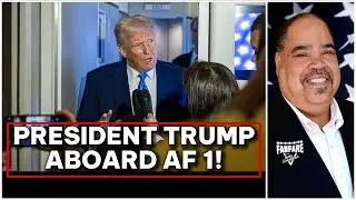 BREAKING TONIGHT: President Trump Speaks To Reporters On Air Force 1 - January 11, 2026