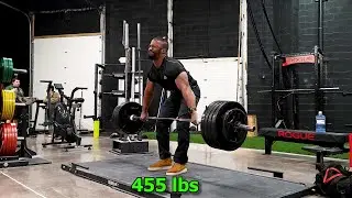 455 LBS SNATCH GRIP DEADLIFT  PR /  IT BAND still hurting  | LOG 02091222