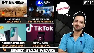 PUBG Mobile Crazy Map😲,Jio Acquires Airtel,Tiktok Comeback,Bitcoin $1 Trillion,IQOO Neo 5 India