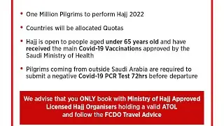 #Hajj pilgrims quota increased to 1 million in 2022 #SaudiArabia